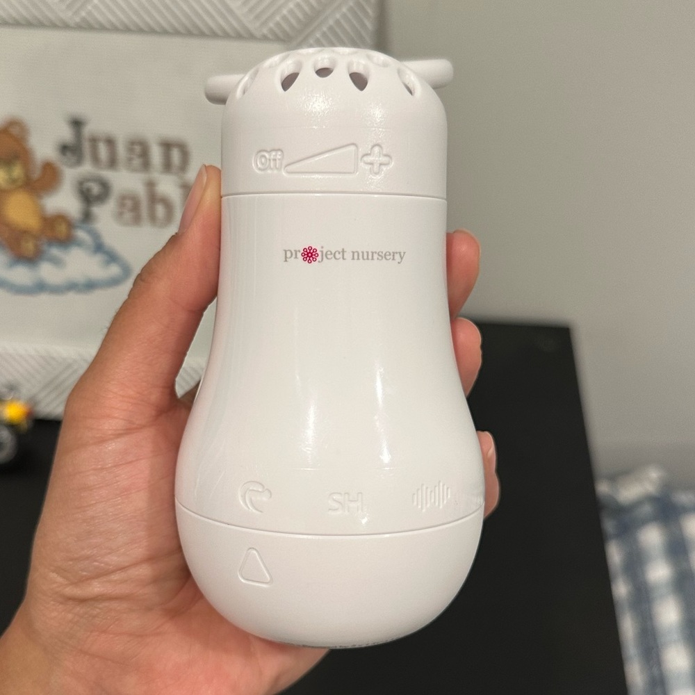 Project Nursery Hush Baby Sound Soother in White